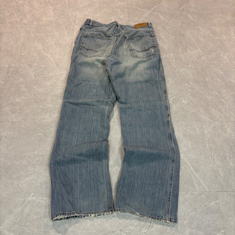 Y2K American eagle bootcut blue denim jeans